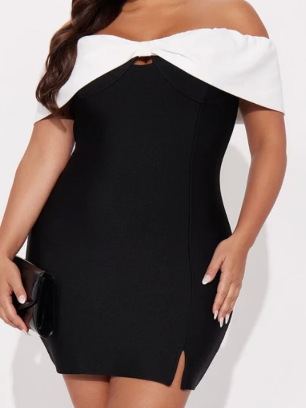 Fashion Nova- Tall Ariella Bandage Mini Dress